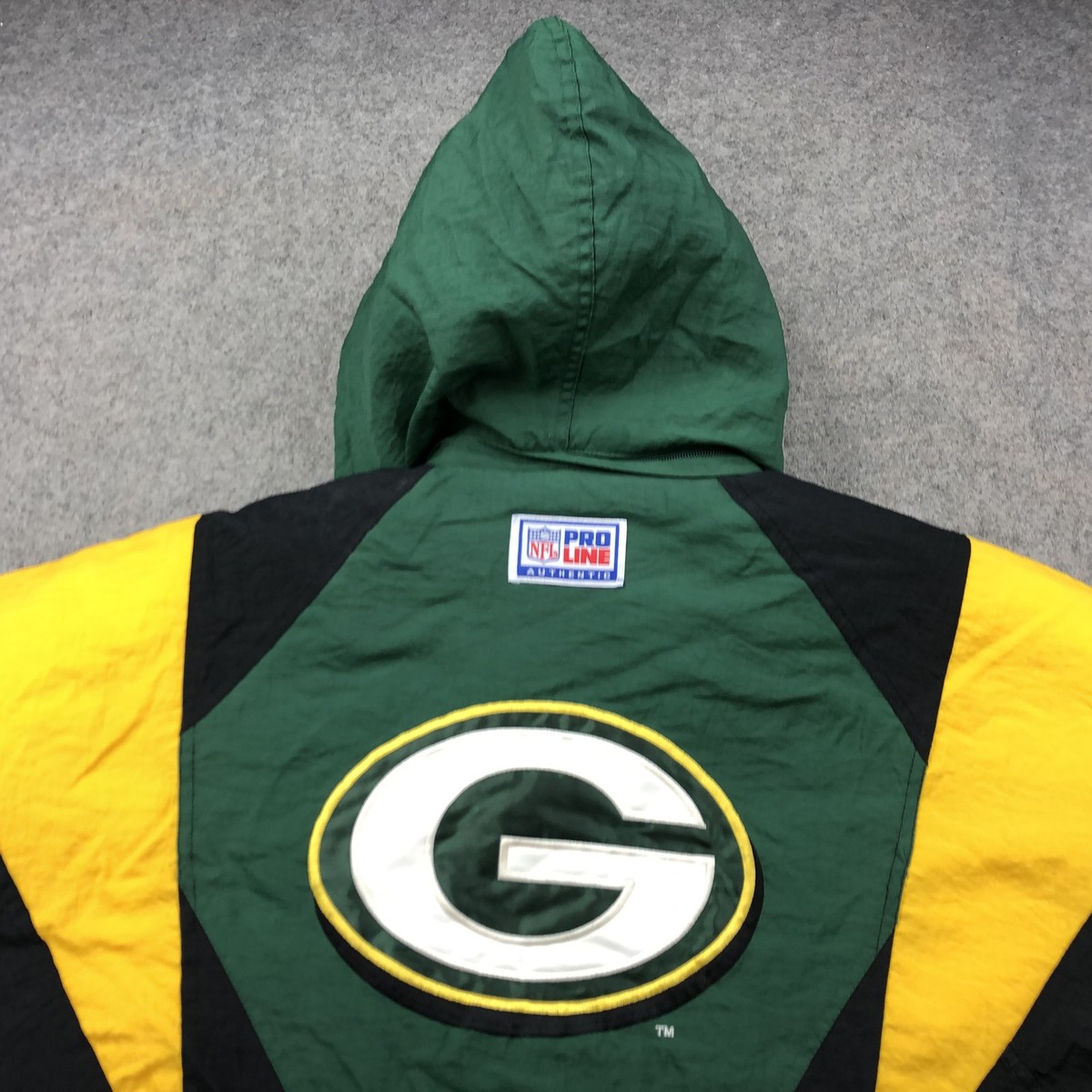 Vintage Green Bay Packers Jacket Mens XL NFL Football Reebok 90s