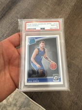 2018-19 Panini Donruss Optic Rated Rookie Luka Doncic #177 (RC) PSA 10 GEM MINT