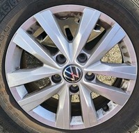 Vw Multivan T5 T6 7E Transporter Cerchio In Lega 6,5X16 ET51 7E0601025N Bulli
