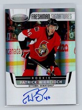 2011-12 Panini Certified #171 Patrick Wiercioch RC AU Ottawa Senators