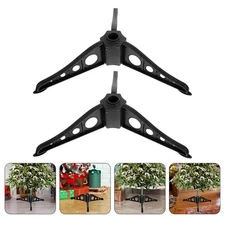 2 Pcs Artificial Christmas Tree Stand Xmas Base Replacement Legs