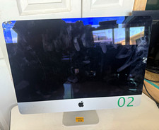 Apple iMac Series iMac All-in-One Desktop Computer, Silver, Camera, USB/Ethernet