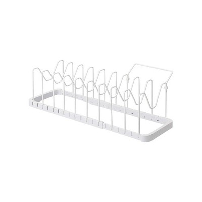 Yamazaki Home TOWER Adjustable Pot Lid Organizer - Steel Kitchen