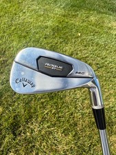 Callaway Rogue ST Pro 7 iron Rifle 105g X stiff steel 2up fitting cart/demo RH
