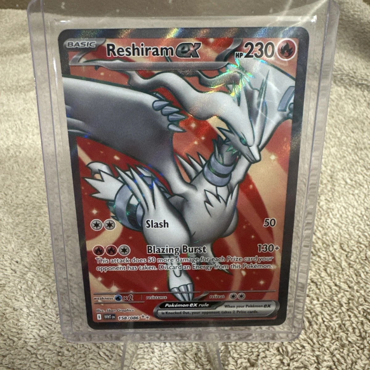 Reshiram Ex for sale | eBay