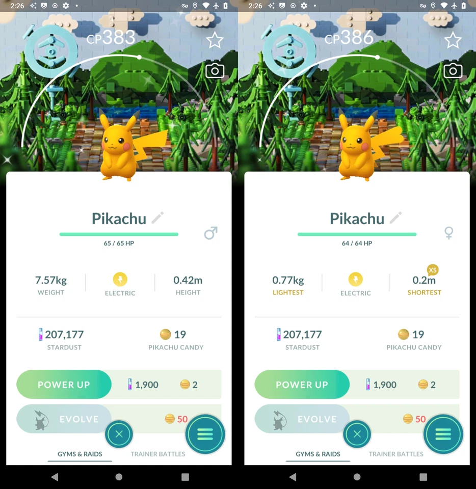 Shiny Pikachu Lego Stamp Rally GoFest 2026 Copenhagen - P-T-C - Image 1 of 1