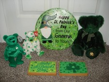 ST. PATRICK'S PATTY'S DAY DECORATIONS - Hand Painted Wood Signs