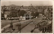 Scotland RPPC Dundee Albert Square Valentine & Sons Publishing Co. Vintage PC