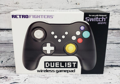 Retro Fighters Duelist Wireless Black Controller - Nintendo Switch And PC - New