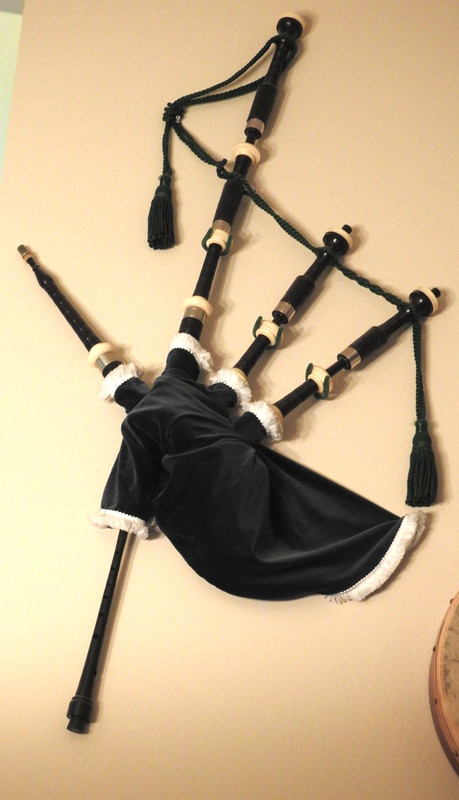 Dunfion Bagpipes From Scotland 98 Played ONLY @2 Lessons African Blackwood-Murdo