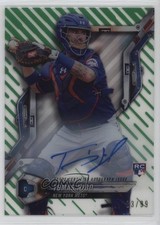 2018 Topps High Tek Pattern 1 Waves/Diagonals Green /99 Tomas Nido Auto 0bz