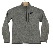 Patagonia Better Sweater 1/4 Zip Men's Gray Pullover Small