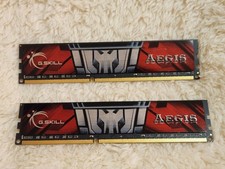 G.Skill DDR3 16GB 8GBx2 1600MHz PC3L-12800 DIMM Memory F3-1600C11D-16GISL