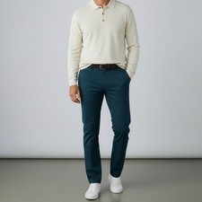 Quince Ultra Stretch 24/7 Smart Chino Pants NWT Men's Sz 32/30 Ocean Everyday