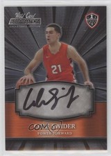 2021-22 Wild Card Alumination Auto Cole Swider Auto u5y