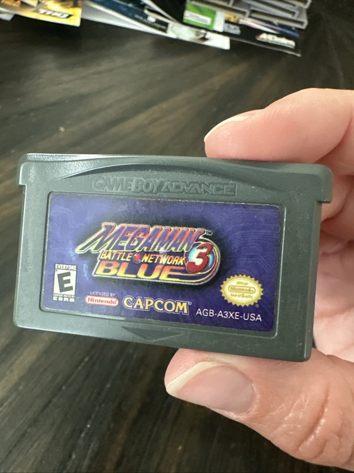 Nintendo Gameboy Advance Game Only Megaman Battle Network Blue 3 - Image 2 of 4