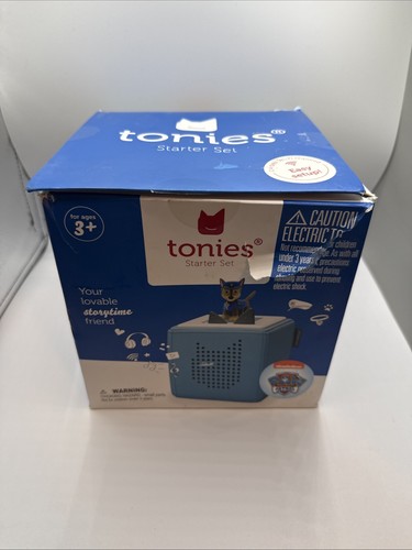 Tonies Starter Set Paw Patrol Tonie box Audio Player with Chase