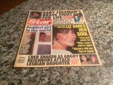 1990 Gary Coleman,Cher,Chas,Paul Michael Glaser,large color Olivia Newton-John