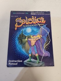Solstice The Quest for the Staff of Demnos Nintendo Entertainment System Nes 