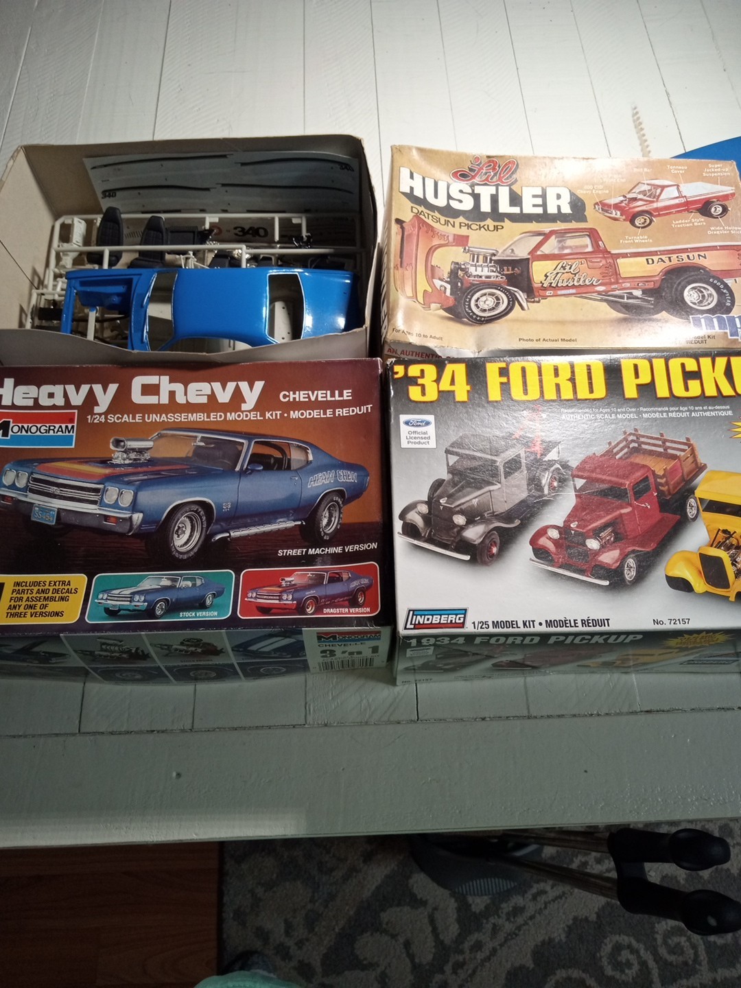 Vintage Model Car Lot