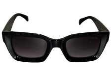 CELINE 3 Dot Sunglasses  4145US  49/20-142  SHINY BLACK  SMOKE Made in Italy