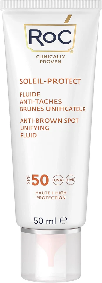 Soleil Protect Sun Cream anti Brown Spot Unifying Fluid SPF50 | Daily Sun Cream - Image 2 of 4