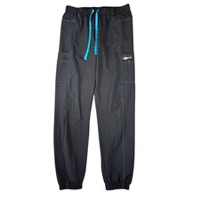 Carhartt Unisex Adults's Black Cargo Pants S Utility Pockets Drawstring Waist