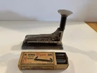 Vintage Hotchkiss No. 3 Stapler With Box Of Staples