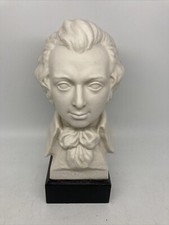 20669/ Goebel Büste W. A. Mozart Bisquitporzellan sign. Bochmann Höhe ca. 23 cm