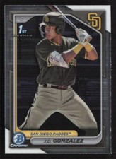 2024 Bowman #BCP-111 J.D. Gonzalez Chrome Prospects