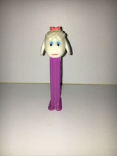 PEZ Dispenser Lamb Chop Easter Made In Slovenia Feet Purple Stem