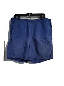 Ll Bean 尼龙袋子短裤m 蓝色锦纶尼龙7 5 英寸内缝泳裤 Ebay