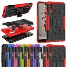 Huawei P Smart 2021 Shockproof Black Panther Magnetic Ring S