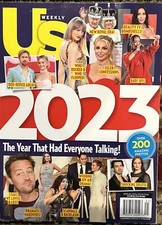 US WEEKLY 2023 Year Magazine Taylor Swift Matthew Perry Rihanna