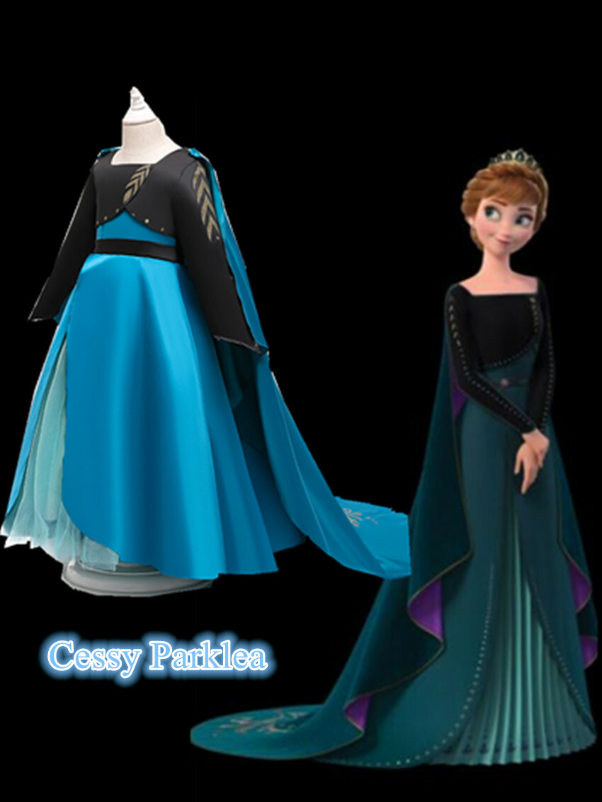 XC31 Frozen 2 Premium Girls Princess Queen Anna Book Week Fancy