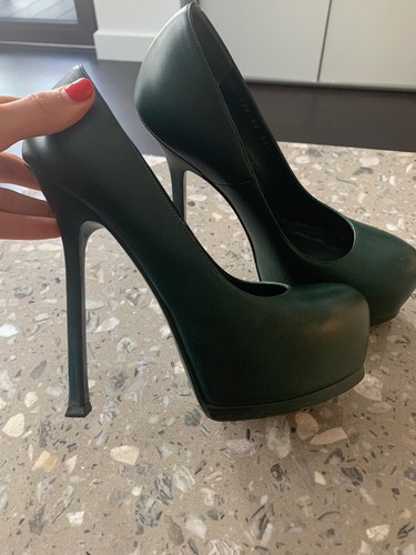 YSL scarpe da donna colore verde scuro | eBay