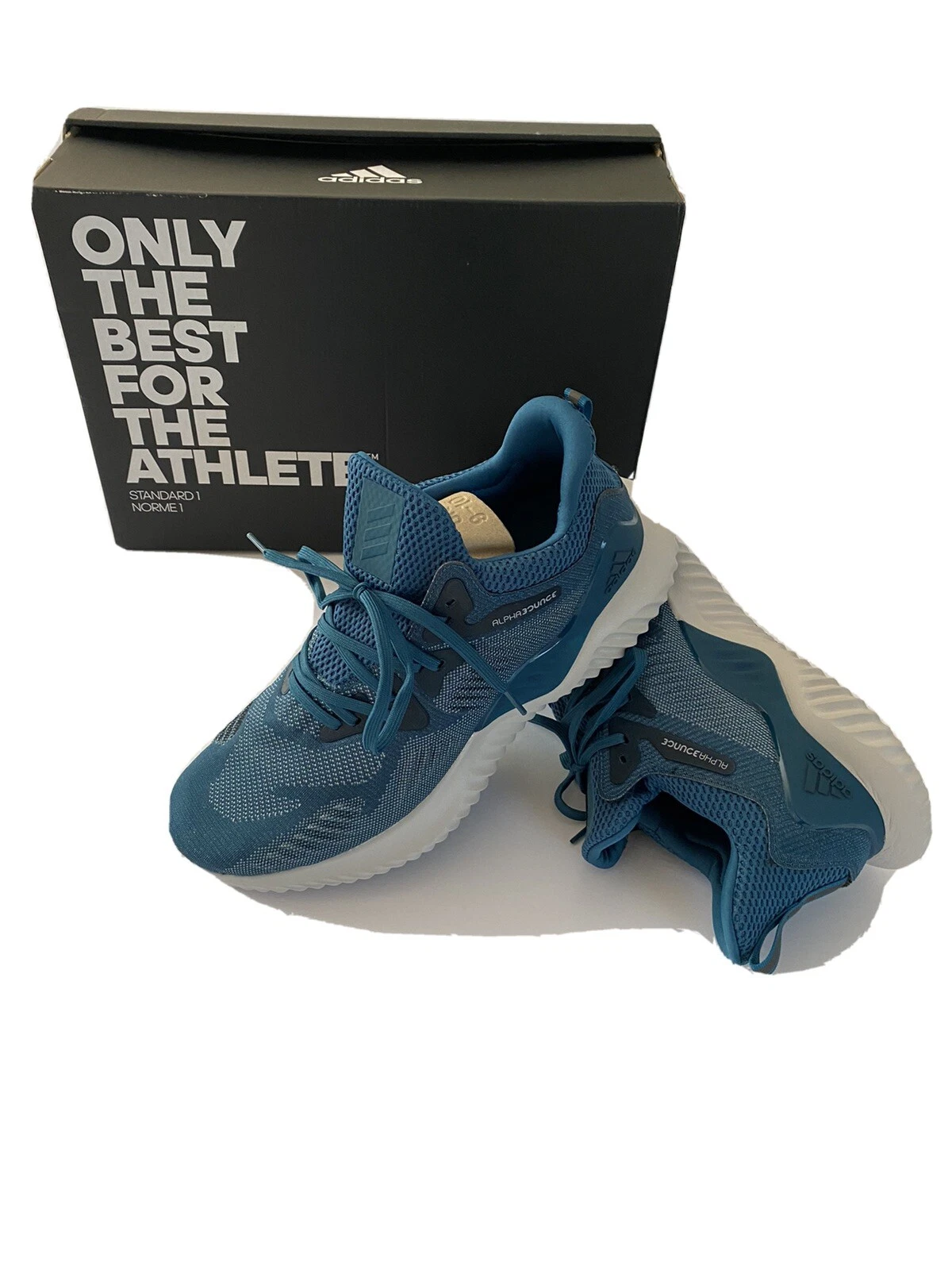 ADIDAS Alphabounce Beyond scarpe da corsa uomo donna NUOVE CON SCATOLA!!!!