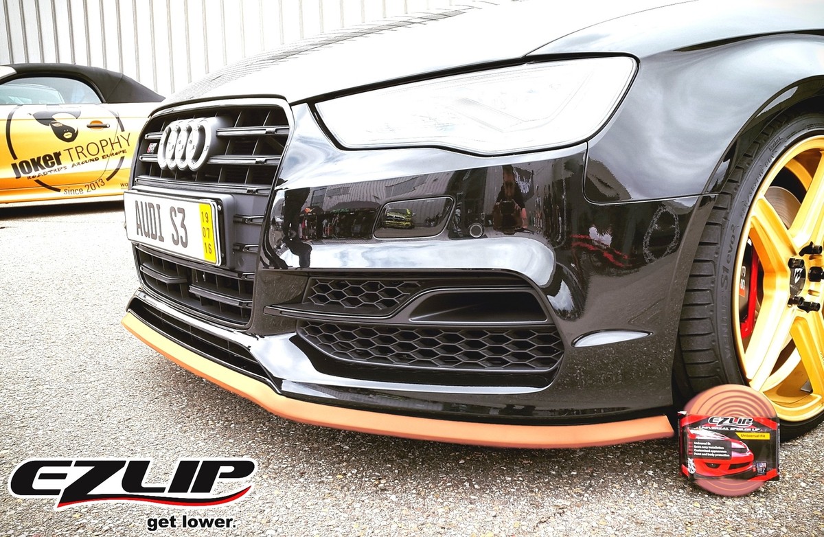 Gummilippe Front EZ LIP SPOILERLIPPE Frontspoiler Frontlippe Spoiler Tuning JDM Für Universal Heckspoiler Lippe