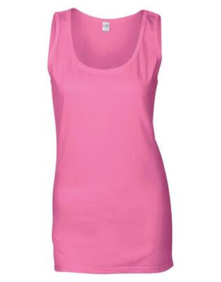 Gildan Softstyle Damen Tank Top Damen uni weiche Baumwolle ärmellose Unterhemden