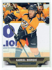 13-14 UD Upper Deck Series One  Gabriel Bourque  /100  Exclusives