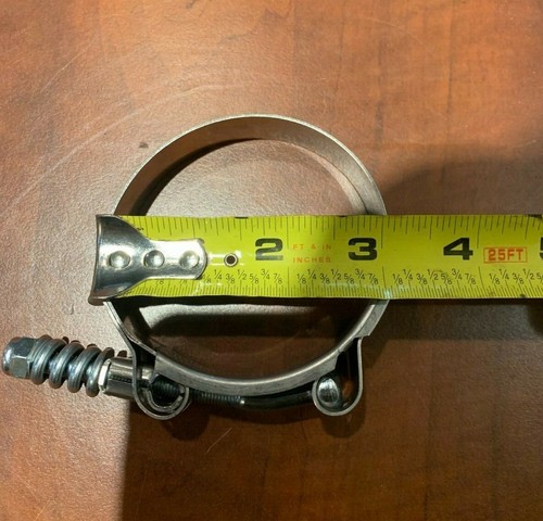 (6 Pack) Breeze 2.5" T-Bolt Hose Clamp | Cummins P/N: A034C656 (USA Made) - Picture 6 of 6