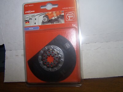 Fein StarLock 106 Saw Blade With Metal Toothing 63502106210 High Speed Steel