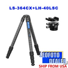 Leofoto LS-364CX Version Ranger Series Tripod  Ballhead Set - LS-364CX LH-40LSC