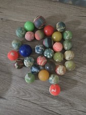 Vintage Rubber Bouncy Balls Lot Of 30