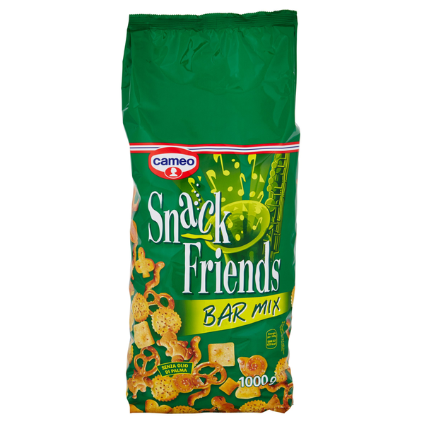 Cameo Snack Friends Bar Mix,Mischung Aus Brezeln,Salzige Snacks 1Kg Beutel-image