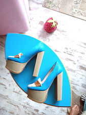 NEUE Business Plateau High Heels, Gr. 39 Made in Italy Marke: Hotwalk