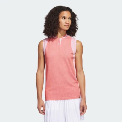 ⛳️Adidas Ultimate365 Primeknit Sleeveless Golf Polo Shirt ⛳️Adidas Ultimate365 Primeknit Sleeveless Golf Polo Shirt