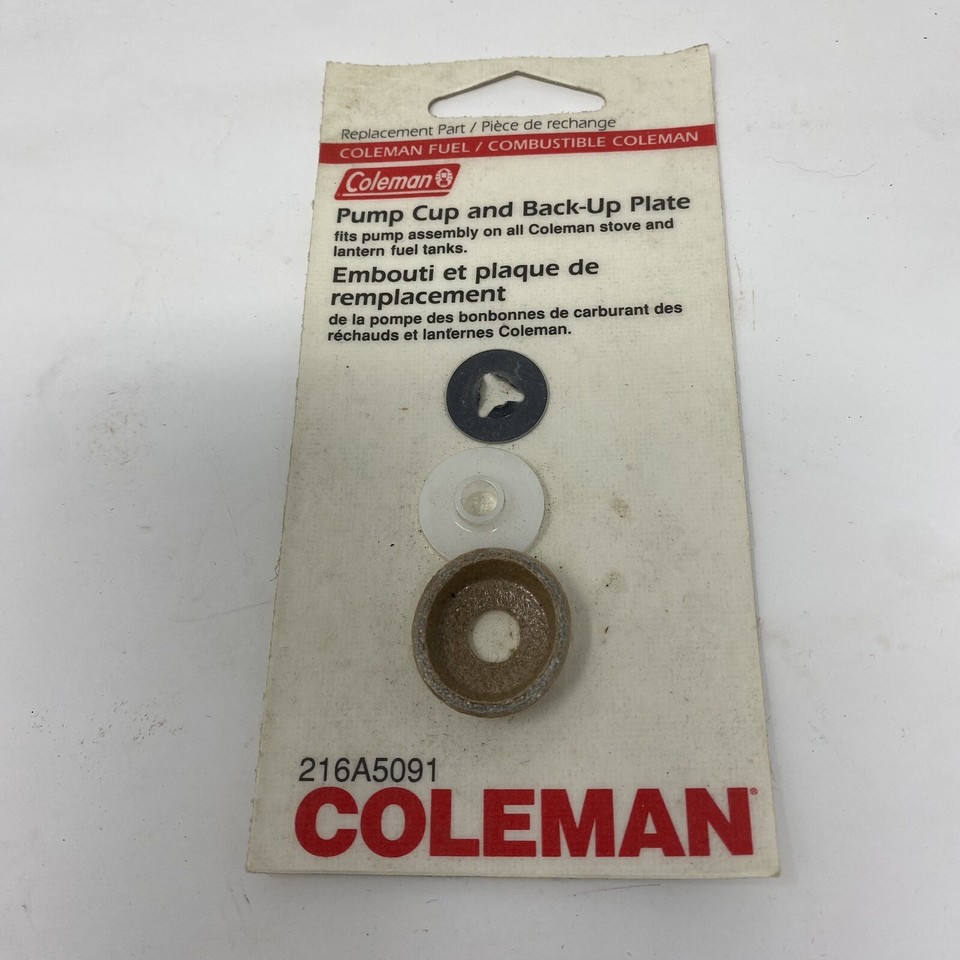 Coleman Lantern Repair Parts Kits Pump Cup & Back Up Plates 2165019