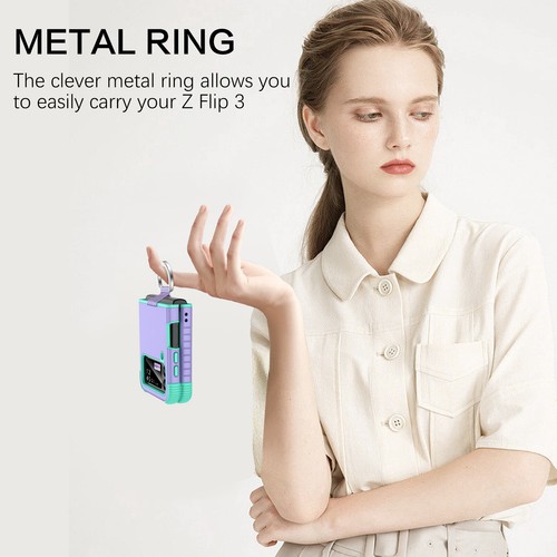 Für Samsung Galaxy Z Flip6/Flip5/Flip4/Flip3 5G Stoßfeste Hülle Robust Cover - Bild 3 von 20