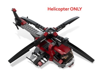 LEGO 6866 X-MEN Wolverine's Chopper Showdown Helicopter ONLY